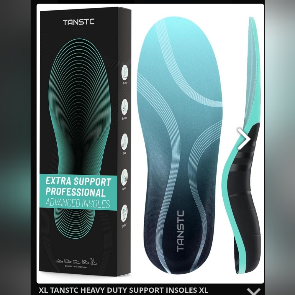 TANSTC Extra Support Professional Insoles